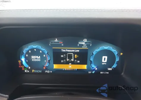 2025 Ford Bronco Outer Banks z USA, uszkodzony, nr VIN 1FMEE8BP3SLA86563